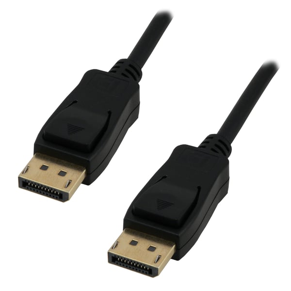 Pikkukuva 1 / 2: MCL MC390E-3M DisplayPort-kaapeli Musta
