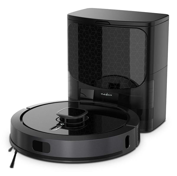 Miniatyrbillede 1 af 6: Nedis WIFIVCL002CBK robotstøvsuger 0,6 L Sort