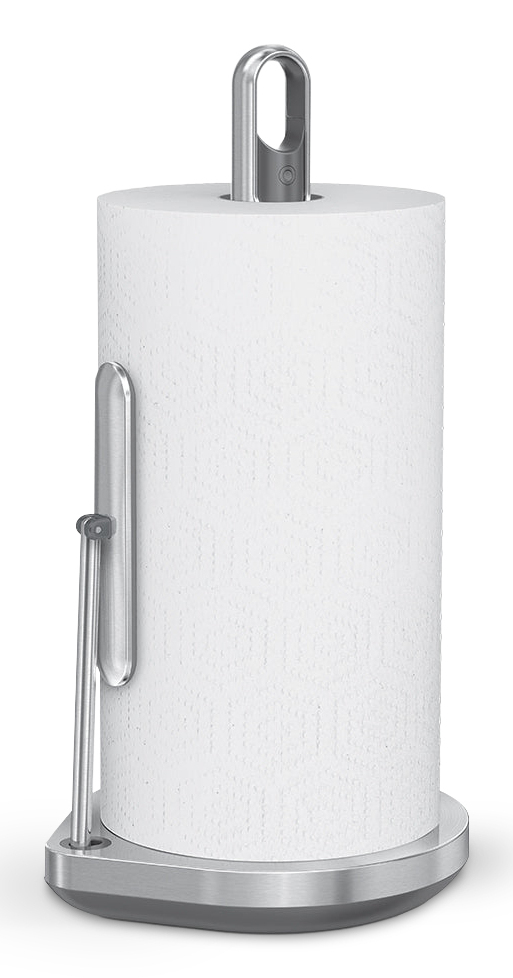 Pikkukuva 1 / 4: simplehuman KT1196 paperipyyheteline Paperipyyheteline pöydälle Ruostumaton teräs