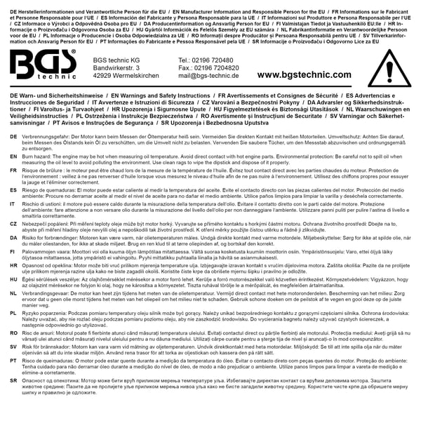 BGS technic Oil Dipsticks Set