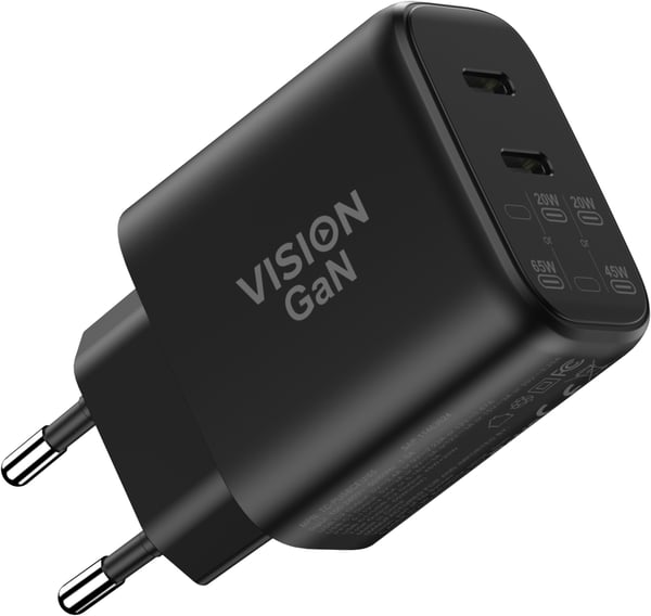 Vision USB-C -laturi EU-pistokkeella