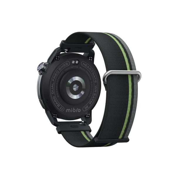 MIBRO ORAW1023N Smartwatch og sportsur 3,35 cm (1.32") AMOLED 47 mm Digital 466 x 466 pixel Berøringsskærm Sort GPS (satellit)