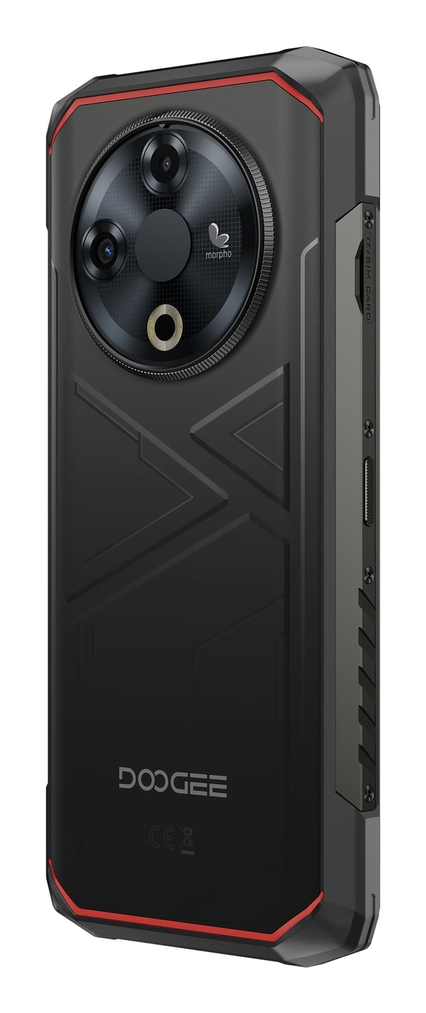 Doogee Fire 6 16,7 cm (6.56") Kaksois-SIM Android 14 4G USB Type-C 6 GB 256 GB 15500 mAh Musta
