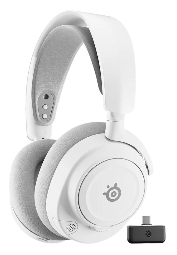 Steelseries Arctis Nova 7P Gen 2 Headset Trådløs Spil Bluetooth Hvid