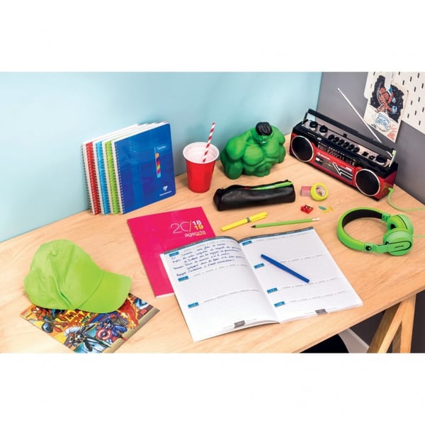 Clairefontaine 3329680875607 muistikirja 72 arkkia Valikoidut värit