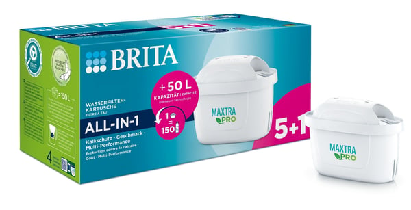 Miniatyrbillede 2 af 3: Brita MAXTRA PRO Kande vandfilter Hvid
