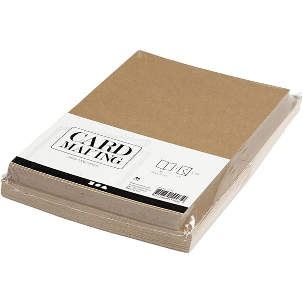 Creativ Company 23113 kortlager & konstruktionspapir 50 ark