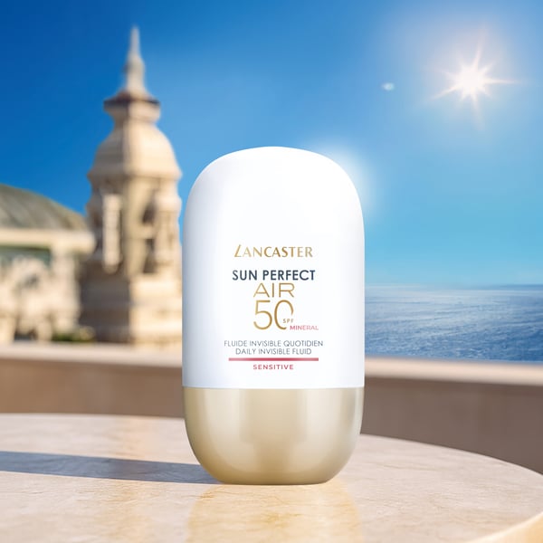 Miniatyrbild 4 av 9: Lancaster Sun Perfect AIR Daily Invisible Fluid SPF50 Sensitive Mineral Solskyddskräm Ansikte 50 Vuxna
