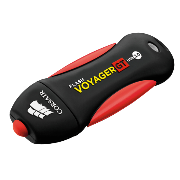 Pikkukuva 1 / 4: Corsair Voyager GT USB-muisti 512 GB USB A-tyyppi 3.2 Gen 1 (3.1 Gen 1) Musta, Punainen