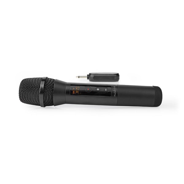 Nedis Microphones Musta Karaokemikrofoni