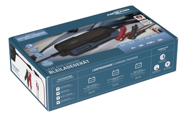 Ansmann 1001-0143 fordonsbatteriladdare 6 - 12 V Svart