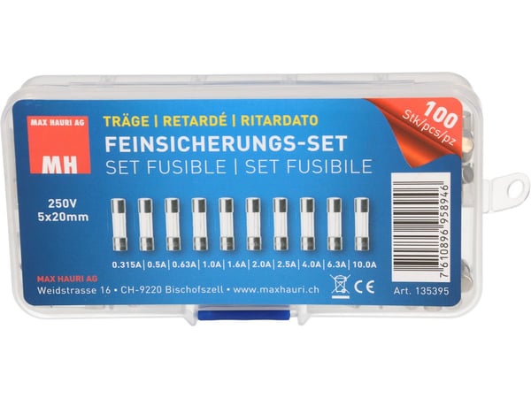 Miniatyrbillede 5 af 5: Max Hauri AG Cable Home 135395 sikring Standard 10 A 100 stk