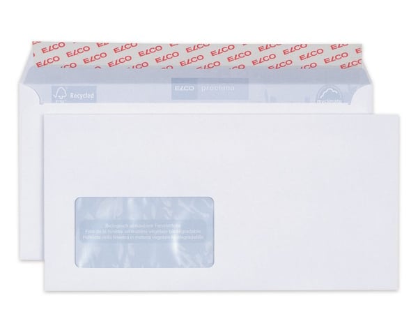 Miniatyrbild 1 av 2: Elco 38779 kuvert Vit 500 styck