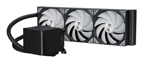Miniatyrbillede 4 af 5: TRYX PANORAMA ARGB 360 Processor Væskekølingssæt 12 cm Sort 1 stk