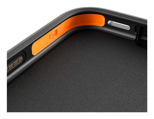 Black Rock Ultra Robust mobiltelefon etui 16 cm (6.3") Cover Sort, Orange