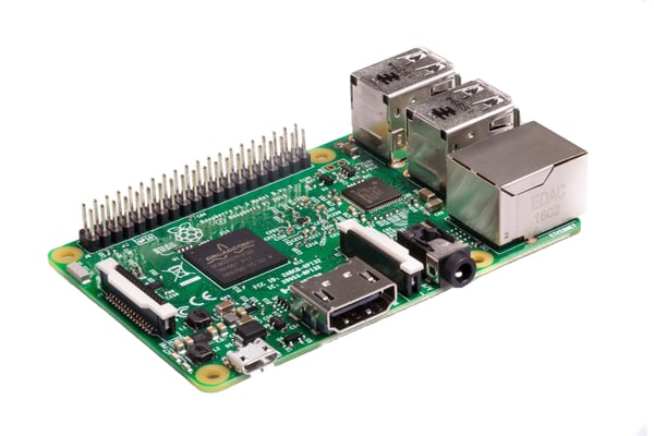 Miniatyrbillede 1 af 3: Raspberry Pi 3 Model B udviklingsboard 1200 MHz