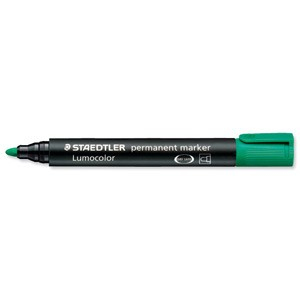 Staedtler Lumocolor permanent markeringspennor Grön 1 styck