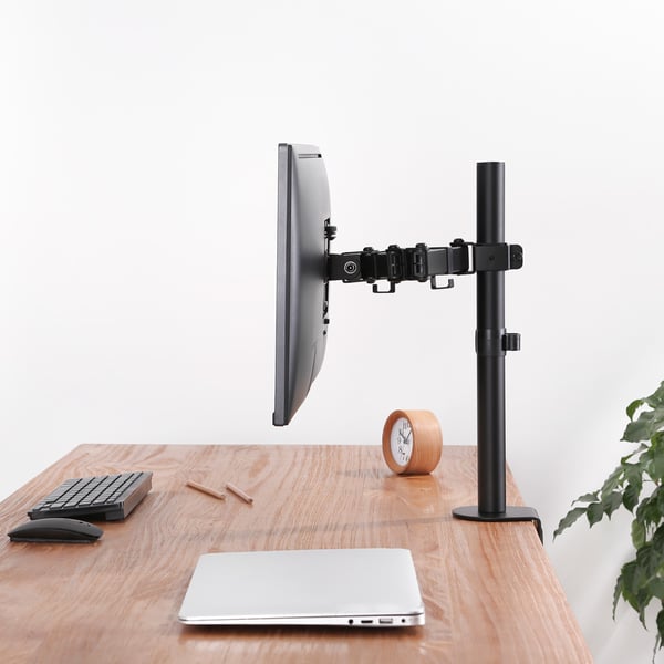Napofix DM1120 monitorin kiinnike ja jalusta 81,3 cm (32") Vastaanotto Musta
