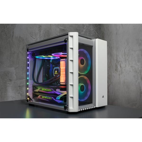 Miniatyrbild 5 av 32: Corsair Crystal 280X Vit