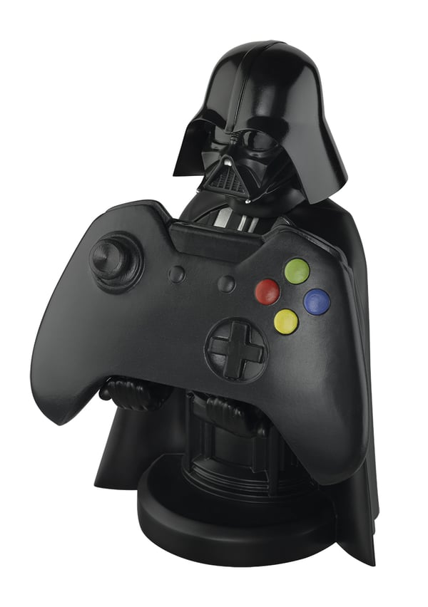 Miniatyrbillede 4 af 7: Exquisite Gaming Cable Guys Star Wars Darth Vader Passiv holder Gaming kontrolenhed, Mobiltelefon/Smartphone Sort