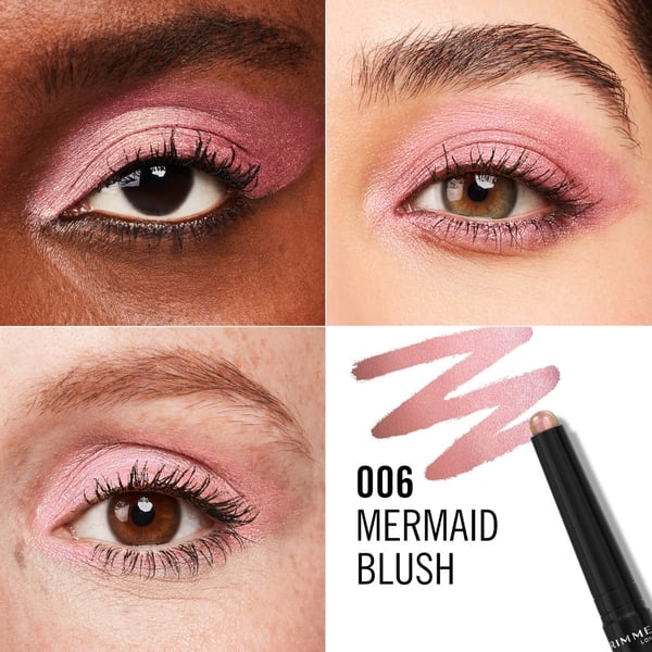 Rimmel Wonder'Last øjenskygge 1,64 g 006 Mermaid Blush Glimmer