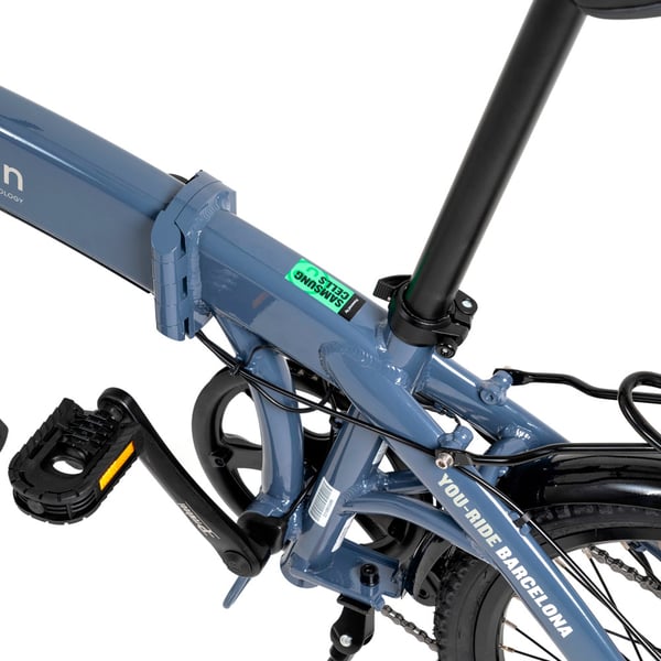 Miniatyrbillede 2 af 4: Youin BK1300 elektrisk cykel Grå 50,8 cm (20") 20 kg