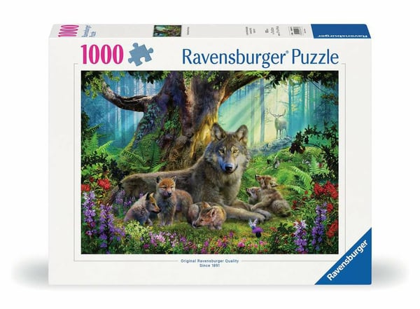 Ravensburger 12000477 puslespil 1000 stk Dyr