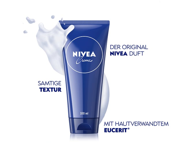 NIVEA 80121 Vartalorasva ja -voide 100 ml Kerma