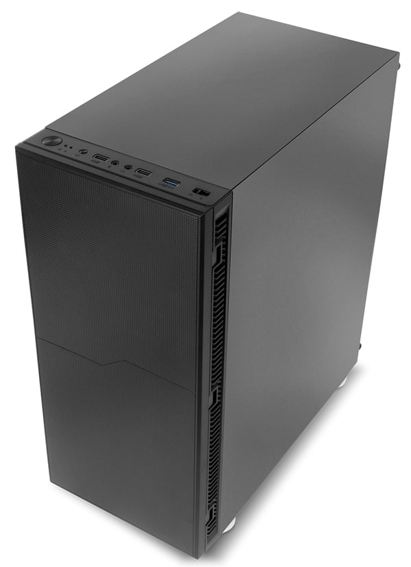 Miniatyrbillede 22 af 24: NOX Hummer Void Midi Tower Sort
