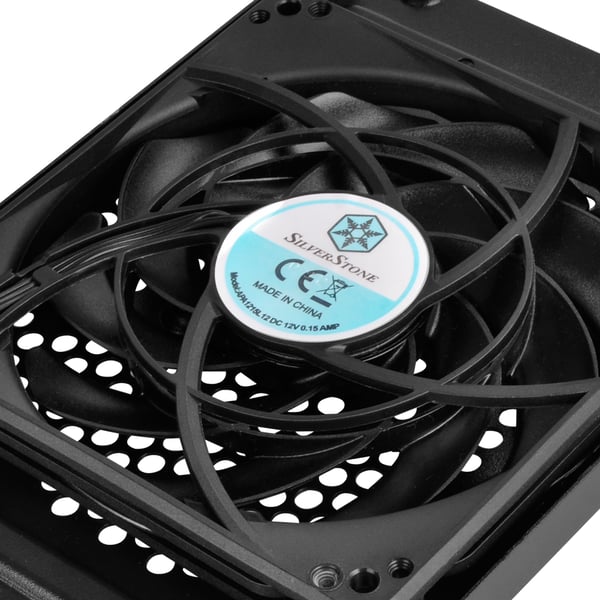 Silverstone SST-ML09B tietokonekotelo HTPC Musta