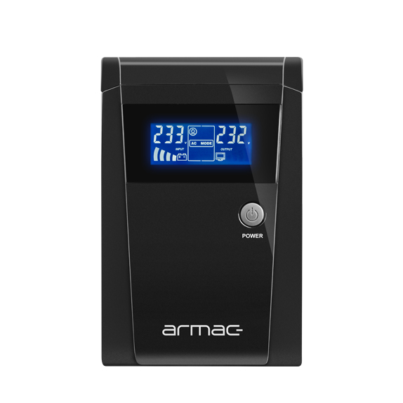 Miniatyrbillede 1 af 6: Armac UPS OFFICE Line-Interactive 1500 UPS-enhed Interaktivt indgangsstik 1,5 kVA 3 AC stikkontakt(er)