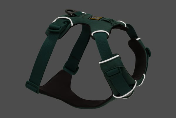 Miniatyrbild 3 av 7: Ruffwear 30503-355M sele till hund och katt M Grön Nylon, Polyester Antidragsele