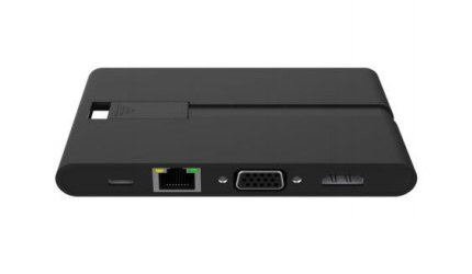DLH DY-TU3490B kannettavien tietokoneiden telakka ja porttitoistin Telakointi USB 3.2 Gen 1 (3.1 Gen 1) Type-C Musta