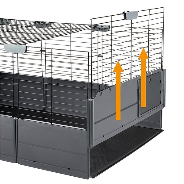 Miniatyrbild 2 av 11: Ferplast Multipla Guinea pig, Rabit Grå
