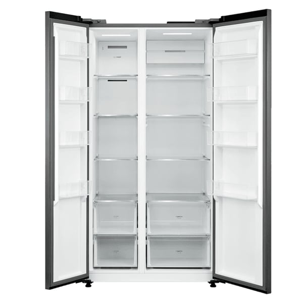 Cecotec 02389 Kombinerad kyl/frys side-by-side Fristående 592 l Silver