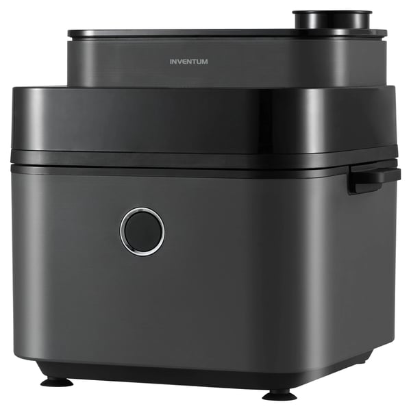 Miniatyrbillede 12 af 13: Inventum GF730HLDB frituregryde Enkelt 7,3 L Enkeltstående 1300 W Varmluftsteger Sort, Grå