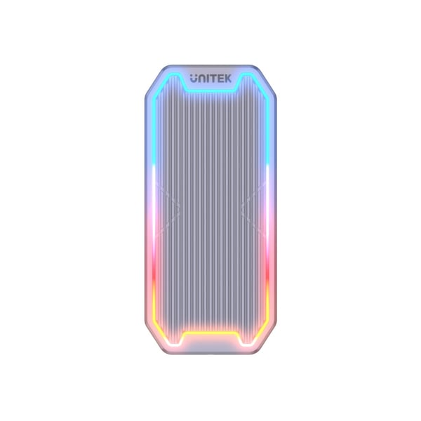 UNITEK SolidForce Spectrum SSD-inkapsling Grå M.2