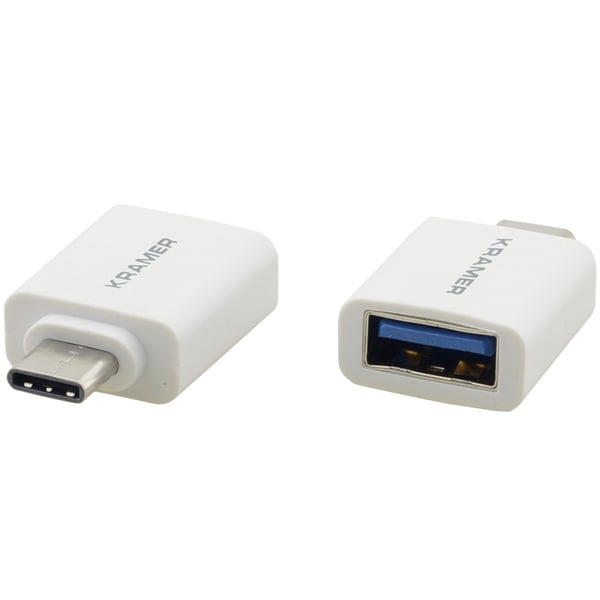 Kramer Electronics AD-USB31/CAE kabel kønsskifter USB C USB A Hvid