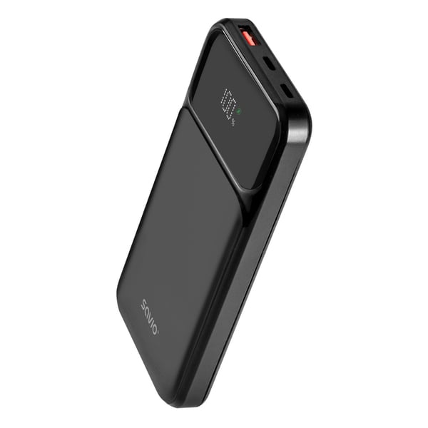 Savio BA-08 powerbank Lithium polymer (LiPo) 1000 mAh Sort