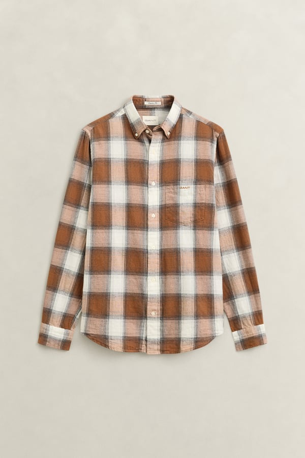 Gant 3263035-273 Skjorta Button down-krage Långärmad Bomull