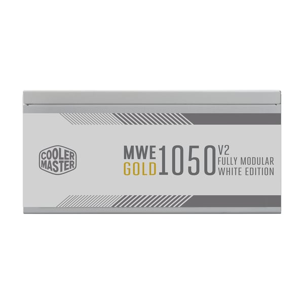 Miniatyrbild 4 av 9: Cooler Master MWE Gold 1050 - V2 ATX 3.0 White Version strömförsörjningsenheter 1050 W 24-pin ATX Vit