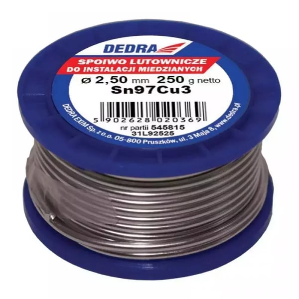 DEDRA 31L92525 juotosmetalli