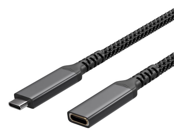 S/CONN maximum connectivity FL31-74006 USB-kabel USB 3.2 Gen 2 (3.1 Gen 2) 1,5 m USB C 20 Gbit/sek. 100 W Sort