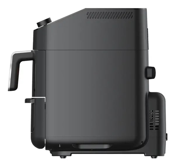 Midea MAD1100DADK frituregryde Dobbelt 11 L Enkeltstående 1700 W Varmluftsteger Sort