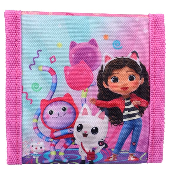 Vadobag Gabby's Dollhouse The Party Starts Meow Lompakko Vaaleanpunainen, Purppura