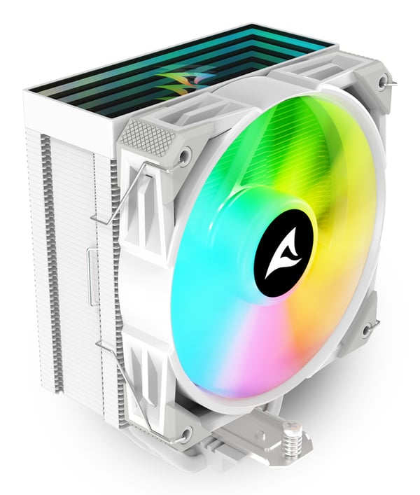 Sharkoon A50 RGB Processor Luftkylare 12 cm Vit 1 styck