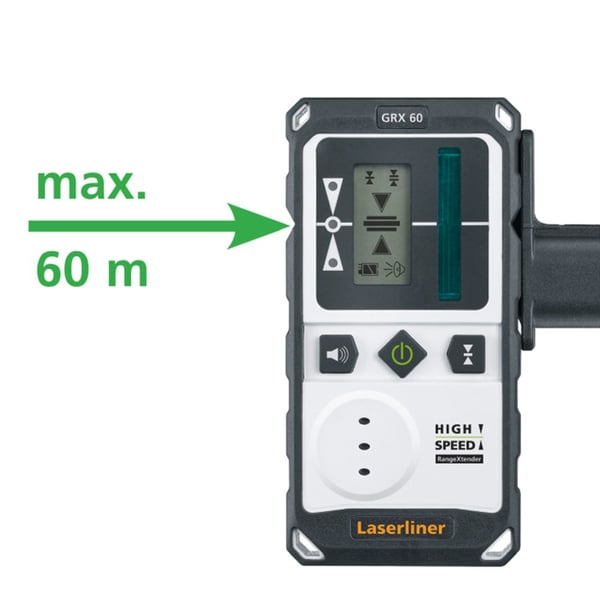 Laserliner RangeXtender G 60 Sort, Hvid