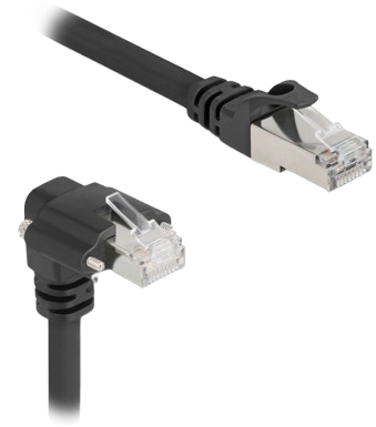 Miniatyrbillede 1 af 2: DeLOCK 80923 netværkskabel Sort 3 m Cat6 SF/UTP (S-FTP)