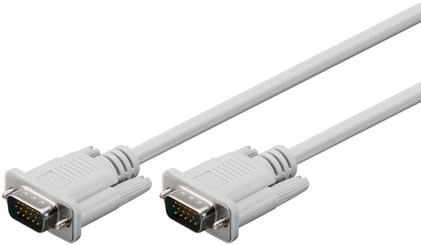 Goobay 68314 VGA-kabel 5 m VGA (D-Sub) Grå Goobay 68314 VGA-kabel 5 m VGA (D-Sub) Grå