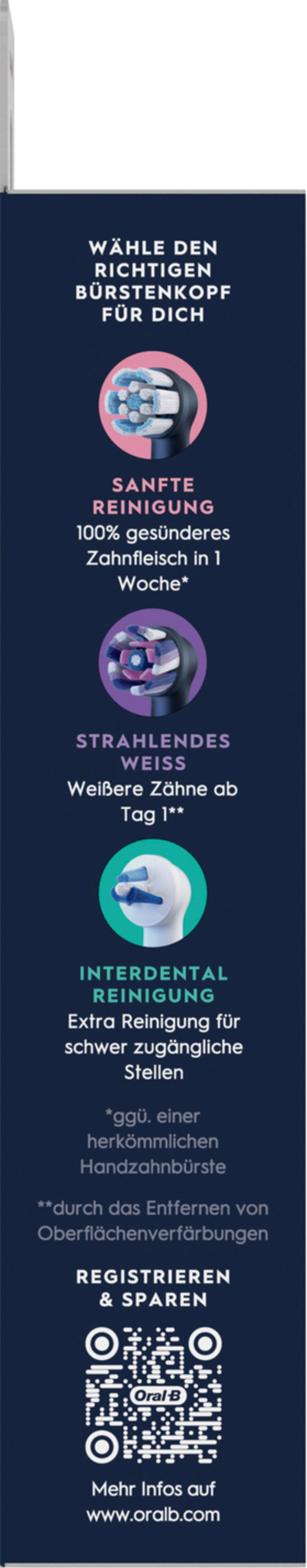 Pikkukuva 4 / 8: Oral-B iO Ultimative Reinigung, Musta, 8 kpl Billboard